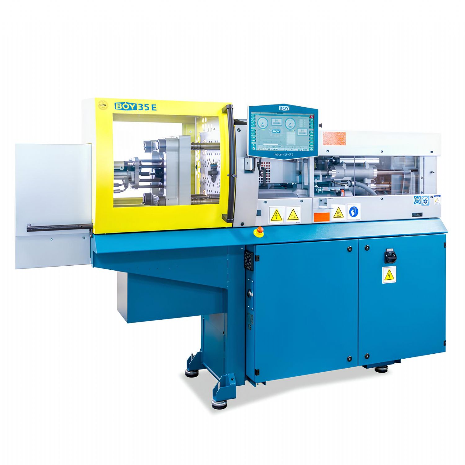 BOY 35 E Injection Molding Machine High Clamping Force, Precision, and Process Flexibility in a Compact Footprint