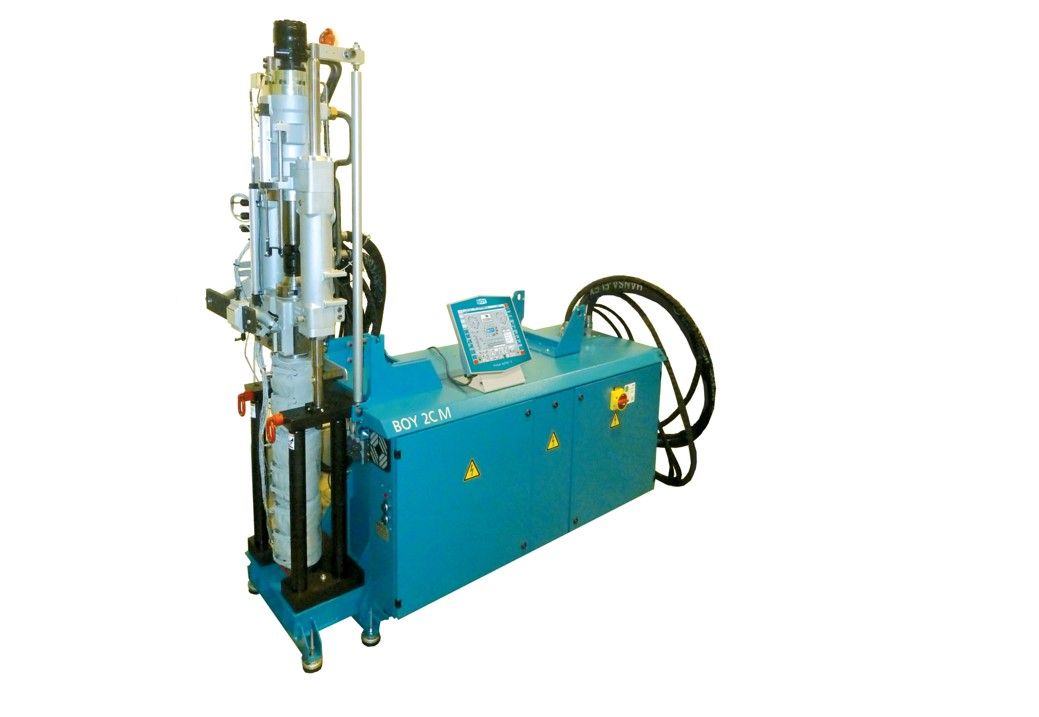 BOY 2C M Multi-Component Injection Unit High Shot Capacity, Independent Drive and Flexible Configuration 2K Injection Solution