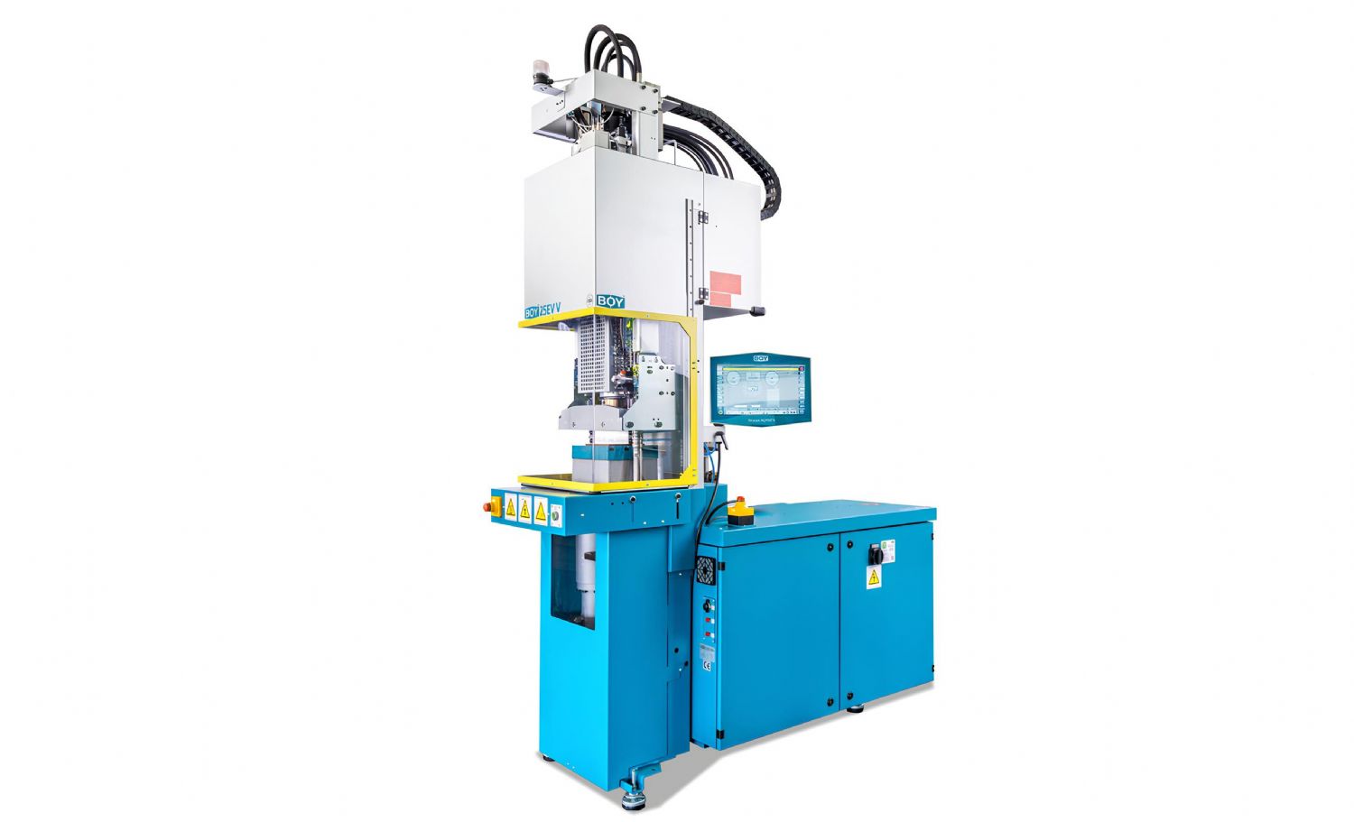 BOY 25 E VV Injection Molding Machine Fixed Lower Platen, High-Speed and Ergonomic Production Platform for Insert Molding Applications