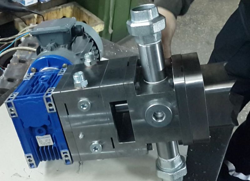 Vacuum Stuffer Vent Port Side Degassing Extrusion Group Extruder