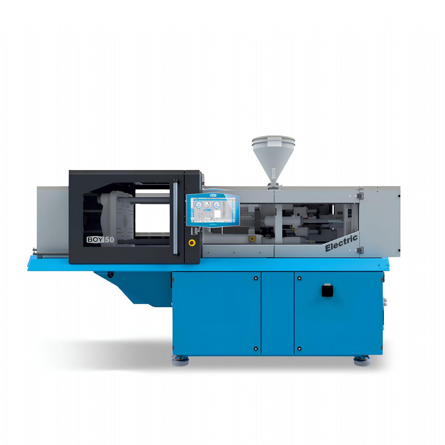 BOY 50 Electric Injection Molding Machine All-Electric Drive, 500 kN Clamping Force, and Advanced Process Precision