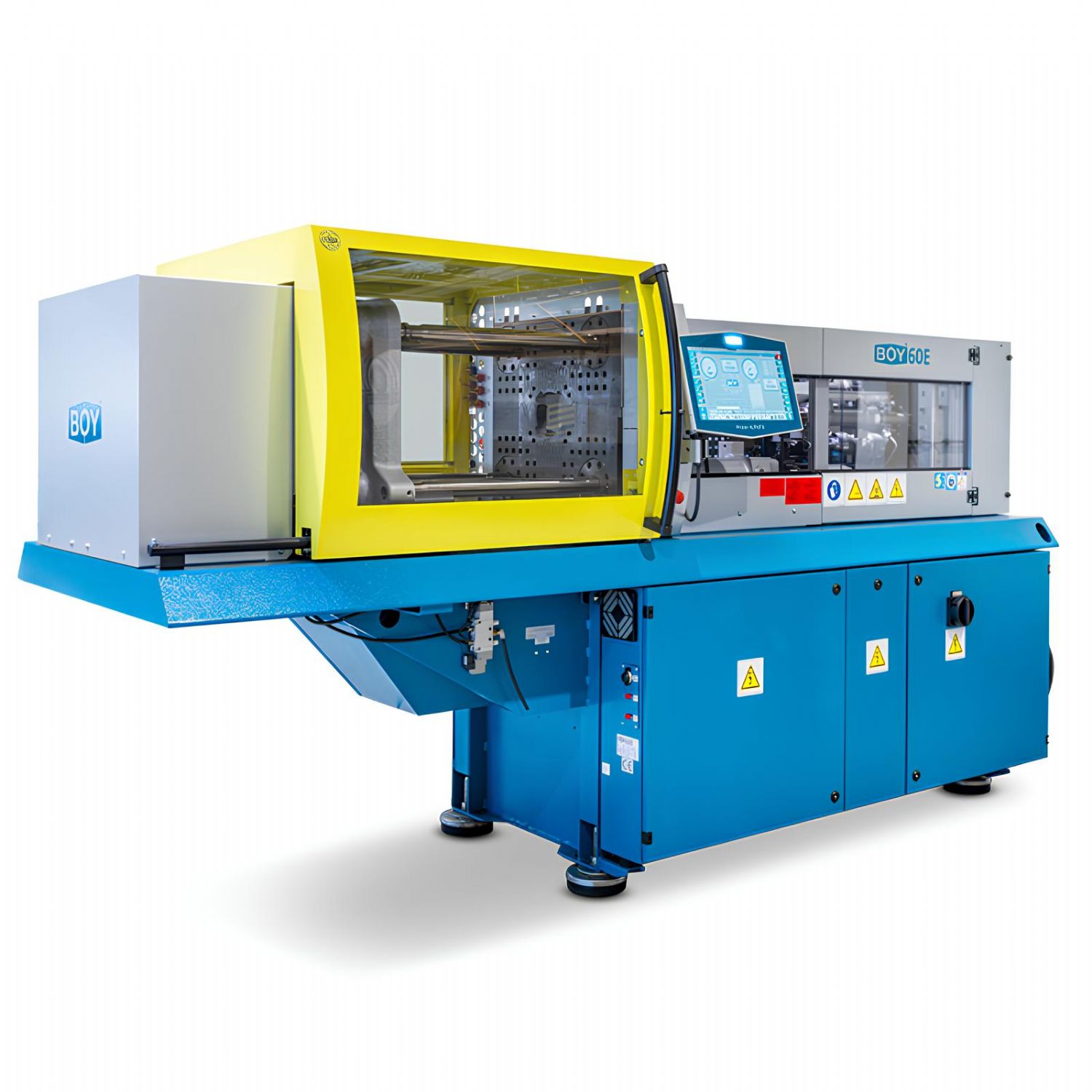 BOY 60 E Injection Molding Machine Servo-Hydraulic Precision with 600 kN Clamping Force, Compact Design, and Advanced Process Flexibility