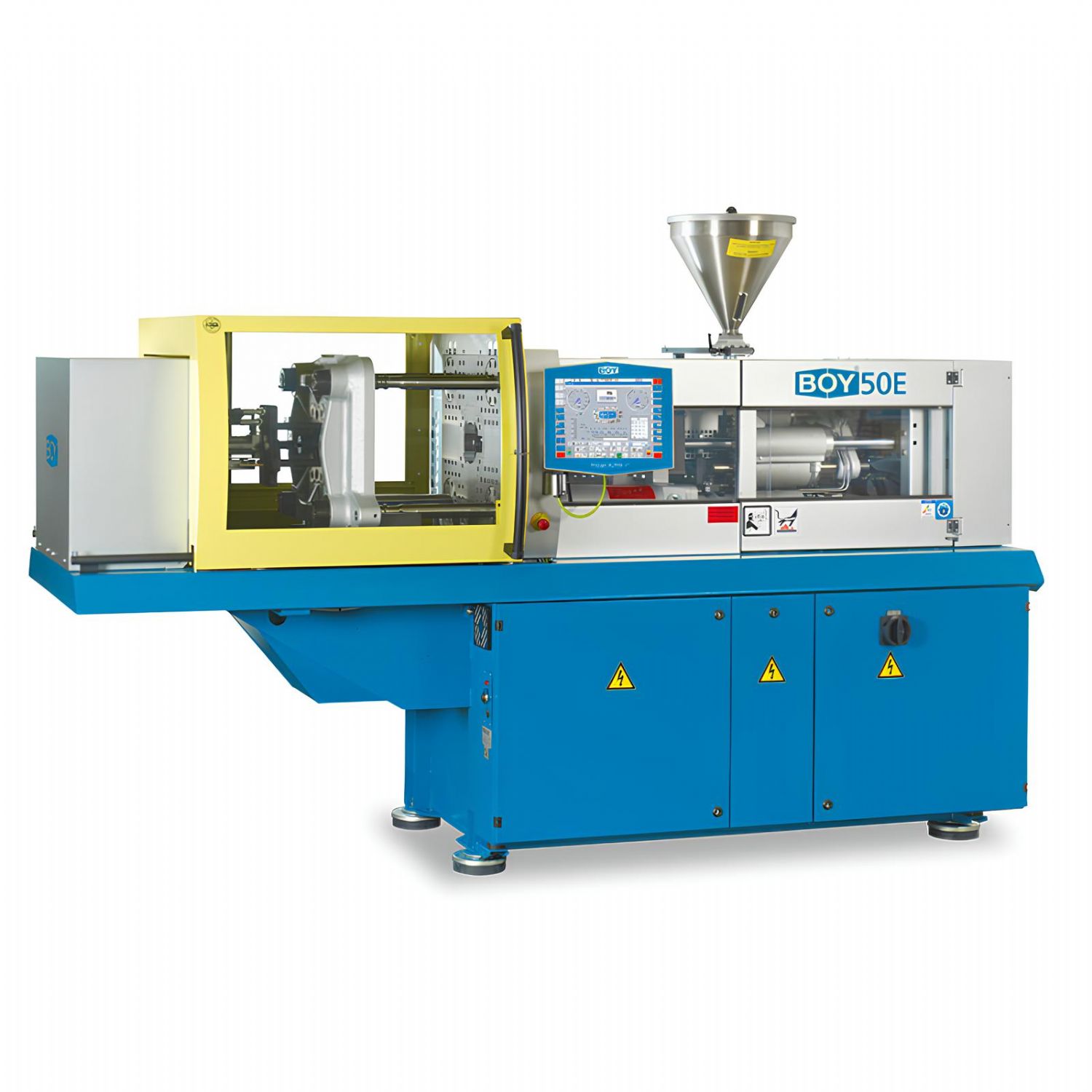 50 E Injection Molding Machine Compact Design with 500 kN Clamping Force, High Precision, and Broad Process Capability